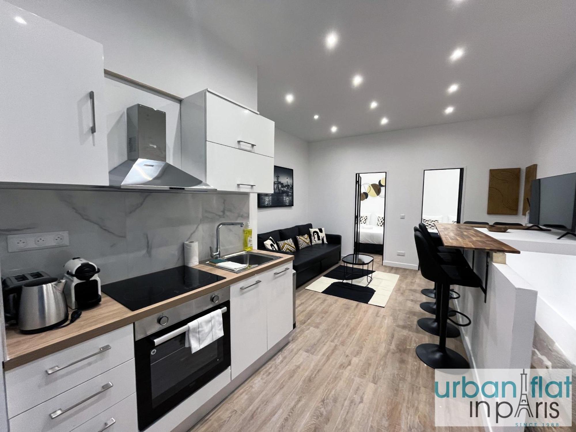 Urban Flat 01 - Charming 2 Bedroom Flat In Montorgueil Paříž Exteriér fotografie